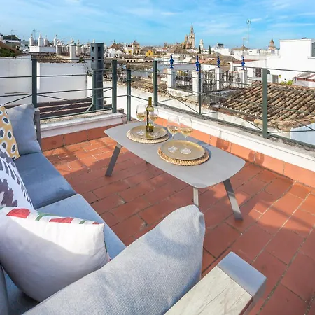 Alohamundi Juderia Ii - Amazing House 3 Terraces&views Appartement Séville